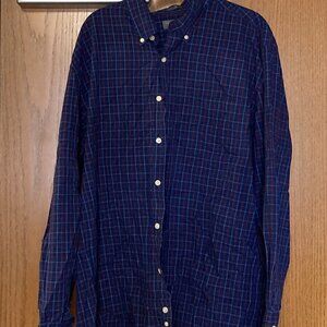 Saddlebred mens button down shirt sz XL